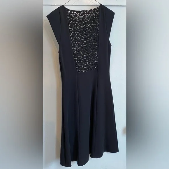Saks Fifth Avenue | Dresses | Bvm Spa From Saks Fifth Avenue Black Dress  With Lace Back Size Small